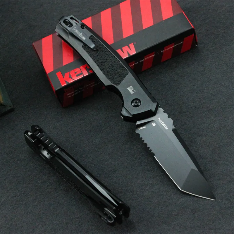 Kershaw 7105 Automatic: Titanium-Coated Blade | T6 Aluminum Alloy Tactical Folder