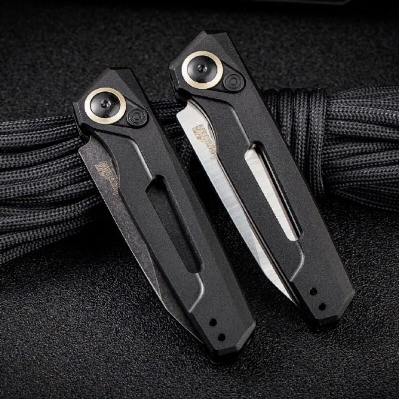 Kershaw Tactical Series: CPM 154 Steel | 61 HRC Black Stonewash | Aviation Aluminum