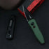 Kershaw 7500BLK Micro-Tactical Folder: 12.9 cm Aluminum | Titanium-Coated 58HRC
