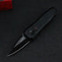 Kershaw 7500BLK Micro-Tactical Folder: 12.9 cm Aluminum | Titanium-Coated 58HRC
