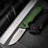 Kershaw 7600 Launch Automatic: Forest Green T6 Aluminum | Titanium-Plated Hunting Folder