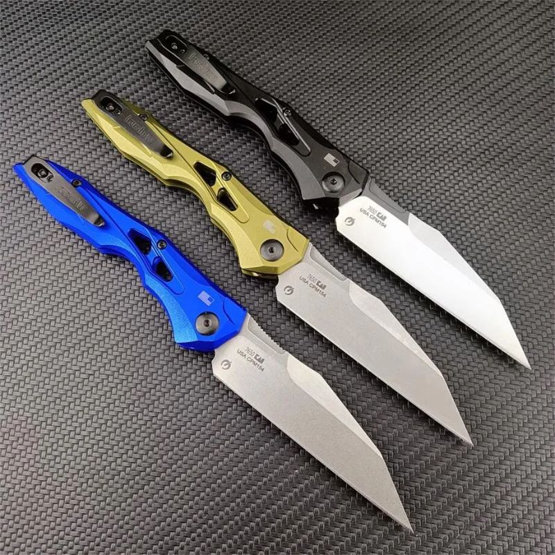 Kershaw 7650 AUTO Knife: 20.2 cm Full-Size Tactical | 60 HRC Ultralight Aluminum