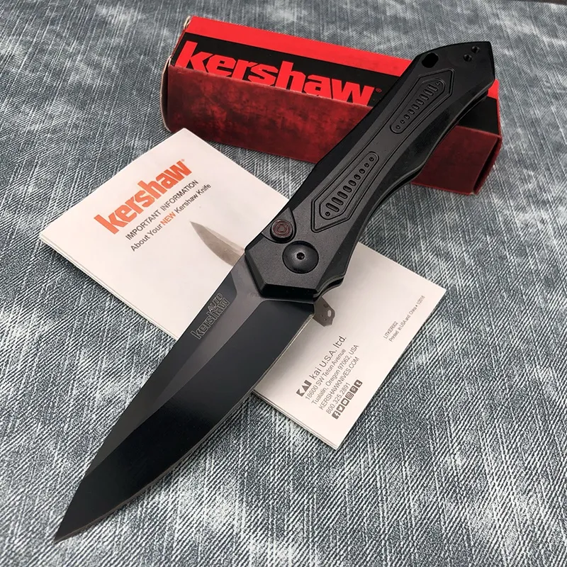 Kershaw 7800BLK Launch 6: Black DLC CPM-154 Tactical Automatic