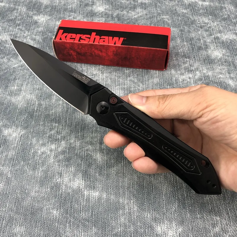 Kershaw 7800BLK Launch 6: Black DLC CPM-154 Tactical Automatic