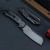 Kershaw 7850 Automatic Knife: 197 mm Tactical Hunter | Carbon Fiber & 6061-T6 Aluminum | Black Stonewash