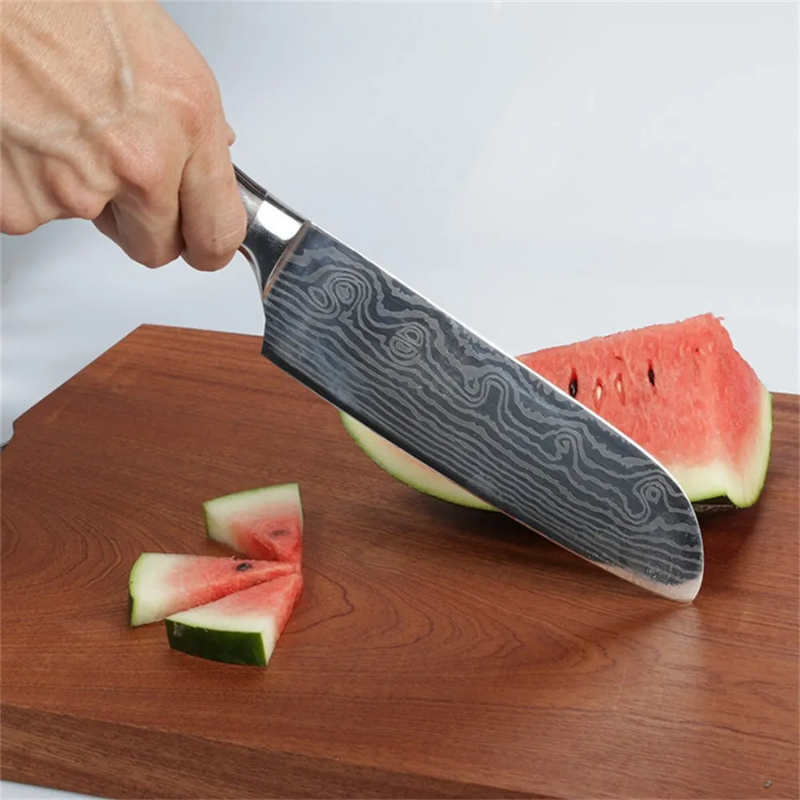 Kitchen Knife Carbon Steel 7 Inch