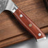 KnivesCollection™ | 4-Piece Damascus Steel Kitchen Set | VG10 Core & Rosewood Handles