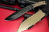 KnivesCollection™ | Kershaw 1077TAN Camp 10 Fixed Blade | 10" 65Mn Carbon Steel