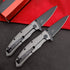 KnivesCollection™ | Kershaw 2200 Grid Utility Folder | 3.7" Titanium Coated Steel