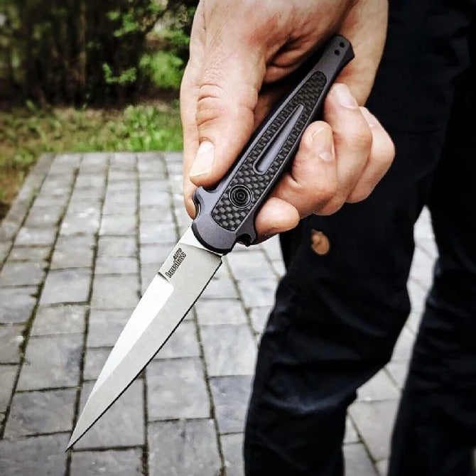 KnivesCollection™ | Kershaw 7150 Slim Utility Folder | 3.5" CPM-154 Steel & Carbon Fiber