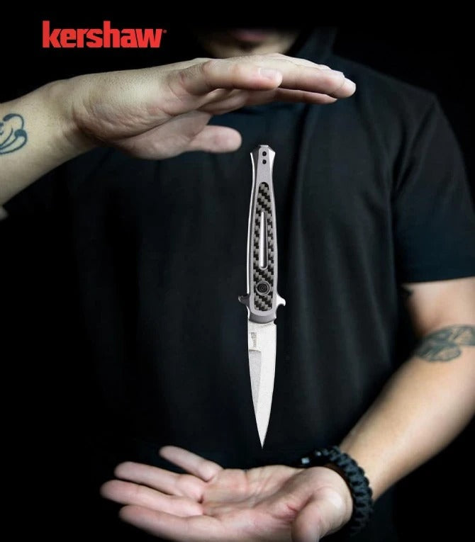 KnivesCollection™ | Kershaw 7150 Slim Utility Folder | 3.5" CPM-154 Steel & Carbon Fiber