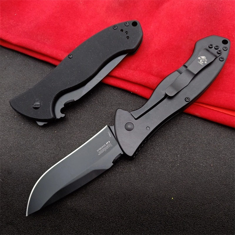 KnivesCollection™ | Kershaw Emerson 6045BLK Utility Folder | 3.54" 8Cr13MoV Blade