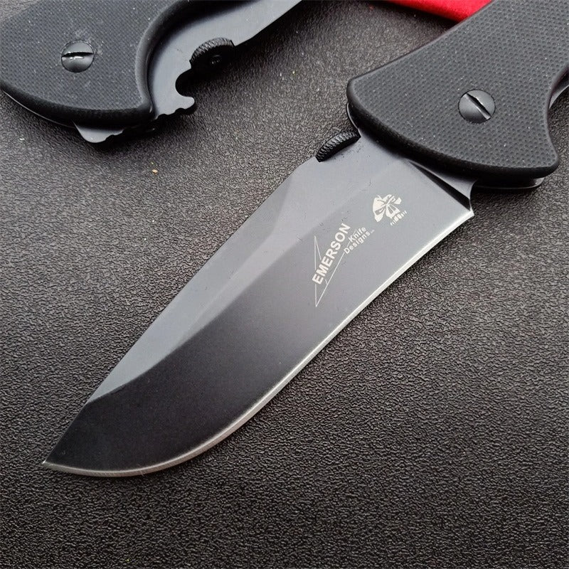 KnivesCollection™ | Kershaw Emerson 6045BLK Utility Folder | 3.54" 8Cr13MoV Blade