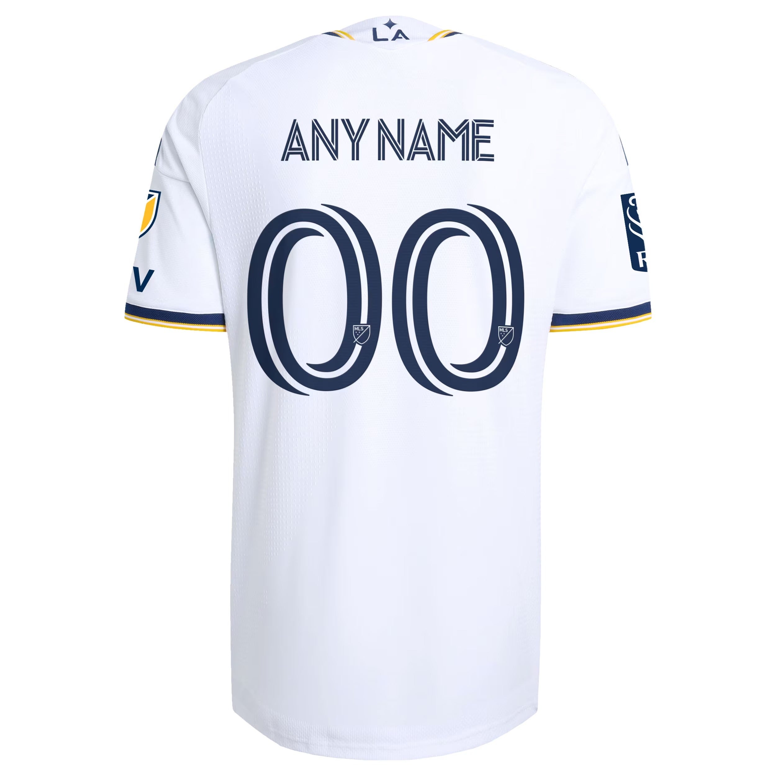 LA Galaxy // adidas Official 2026 The VeloCITY On-Field Patch Custom Jersey – White