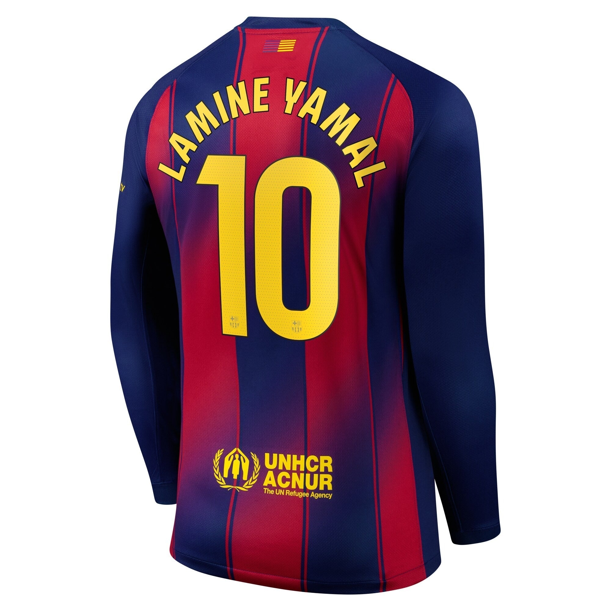 Lamine Yamal Barcelona Fan Edition Football Jersey | Shop Lamine Yamal Barcelona Soccer Shirt Online