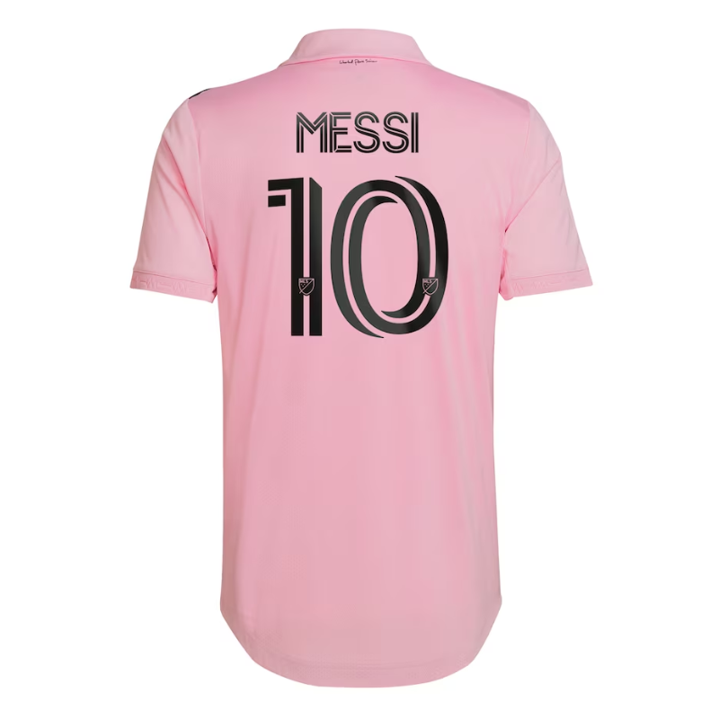 Lionel Messi Inter Miami CF Adidas 2023/24 Authentic T-shirt - Pink