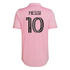 Lionel Messi Inter Miami CF Adidas 2023/24 Authentic T-shirt - Pink