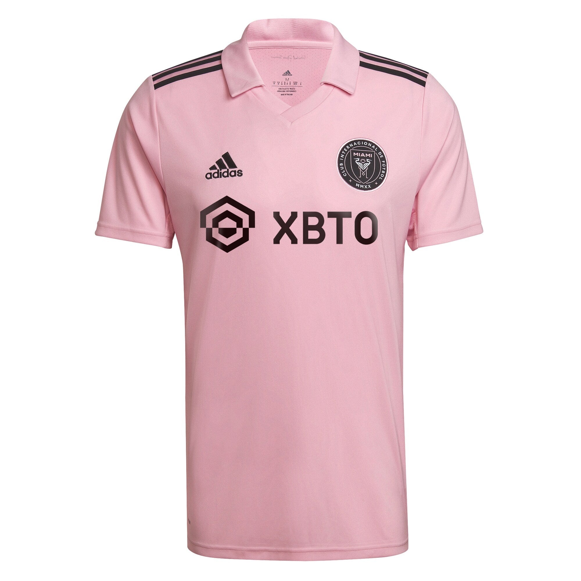 Lionel Messi Inter Miami CF adidas 2023 The Heart Beat Kit Authentic T-shirt - Pink