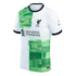 Liverpool Away Shirt - 2023-24 with Player Luis Díaz 7 printing Jersey - White