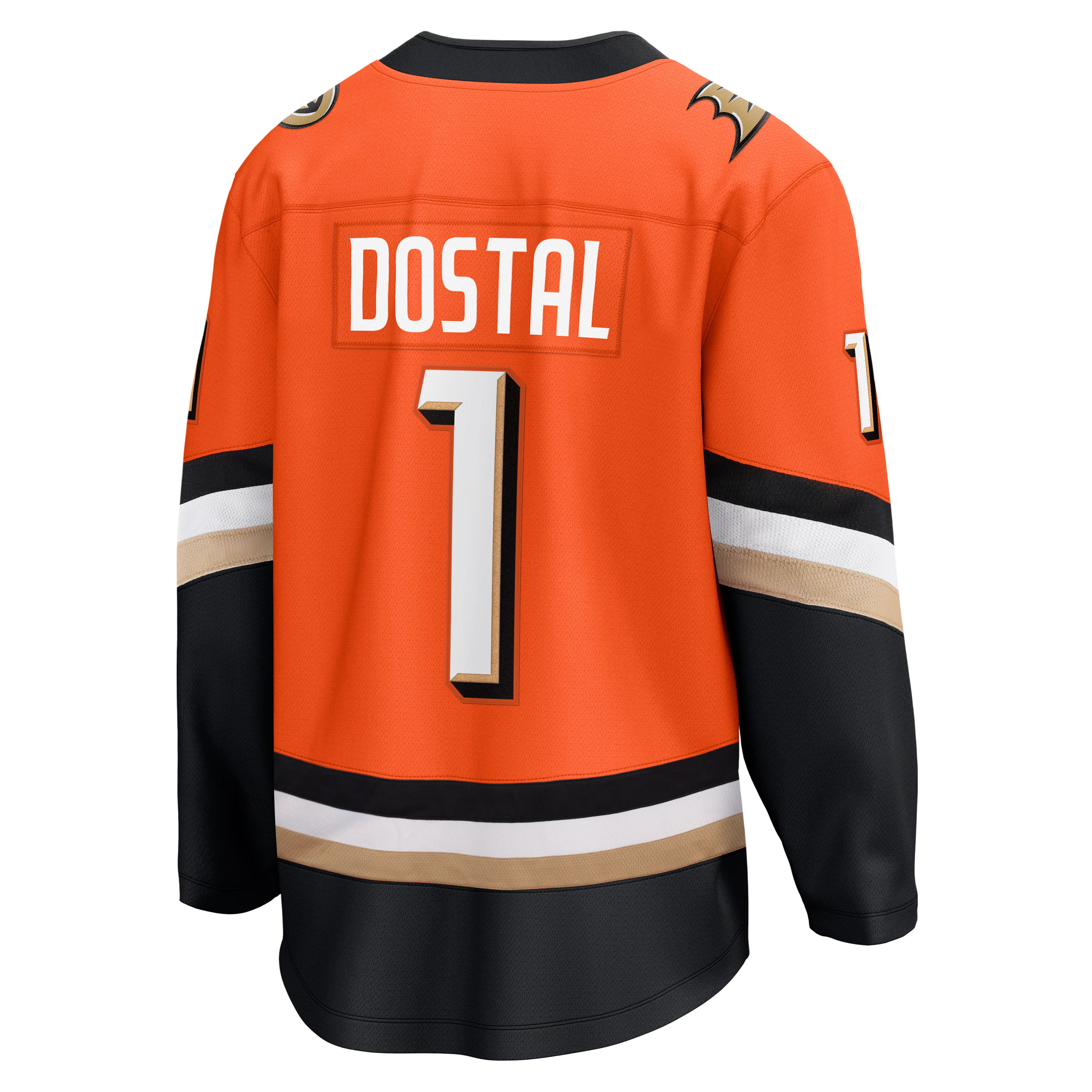 Lukas Dostál Anaheim Ducks Fanatics Home Breakaway Jersey – Orange