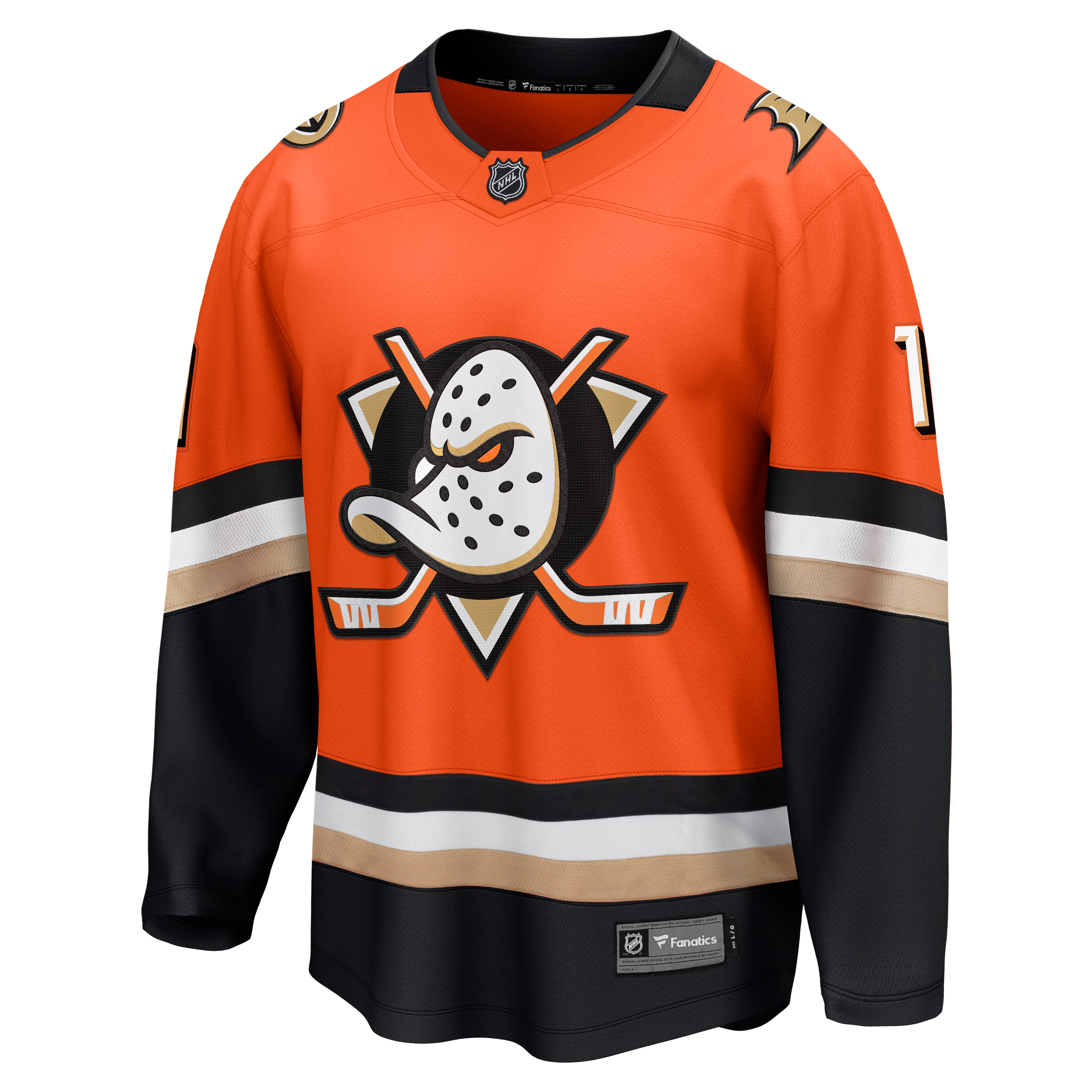 Lukas Dostál Anaheim Ducks Fanatics Home Breakaway Jersey – Orange