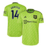 Manchester United Third Authentic Shirt   2022-23 with Eriksen 14 printing - Jersey Teams World