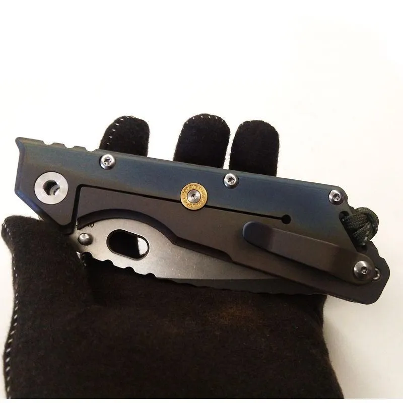 Mick Strider 425" MSC SMF #9 Titanium Hunting Knife