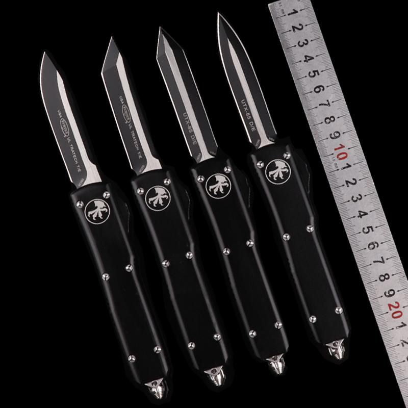 Microtech Style Automatic Knife: T6061 Aviation Aluminum | Ultra-Light 103g Tactical Hunter