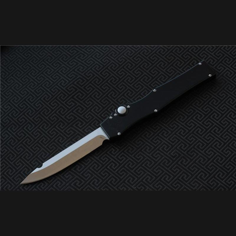 Microtech Large Tactical Knife: 273mm CNC Aluminum | Elite 61HRC Blade