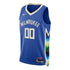Milwaukee Bucks  Unisex 2023 Swingman Custom Jersey - City Edition - Royal - Jersey Teams World