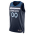 Minnesota Timberwolves Unisex 2023 Swingman Custom Pro Jersey Navy - Icon Edition - Jersey Teams World
