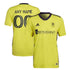 Nashville SC  2022 The Homecoming Kit Custom Jersey - Yellow - Jersey Teams World