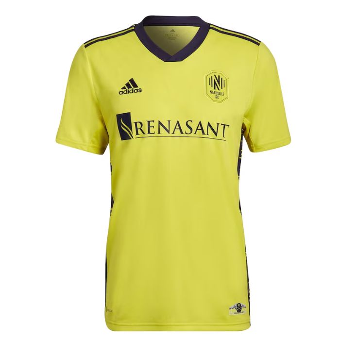 Nashville SC  2022 The Homecoming Kit Custom Jersey - Yellow - Jersey Teams World