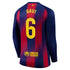 Nike Gavi Barcelona 2025/26 Home Long Sleeve Jersey - Navy