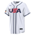Nike USA Baseball 2026 World Baseball Classic Home Stadium Jersey – Cal Raleigh – White