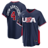 Nike USA Baseball 2026 World Baseball Classic Road Stadium Jersey – Pete Crow-Armstrong – Navy