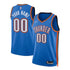 Oklahoma City Thunder Unisex 2023 Swingman Custom Jersey Blue - Icon Edition - Jersey Teams World