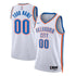 Oklahoma City Thunder Unisex 2023 Swingman Custom Jersey White - Association Edition - Jersey Teams World