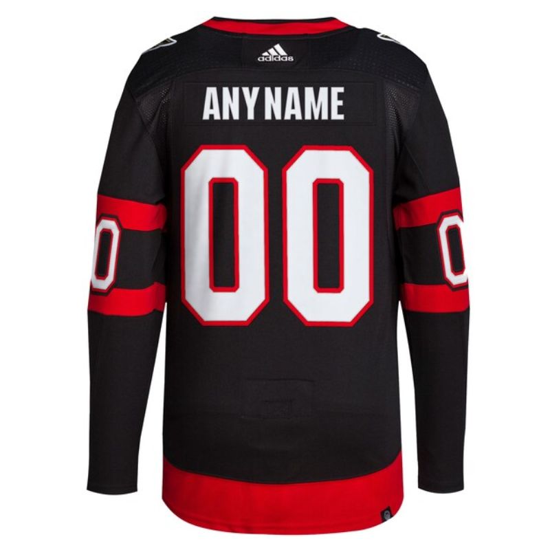 Ottawa Senators Team Home Primegreen Pro Unisex Personalized Jersey - Black - Jersey Teams World
