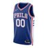 Philadelphia 76ers Unisex 2023 Swingman Custom Jersey Royal - Icon Edition - Jersey Teams World