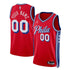 Philadelphia 76ers Unisex 2023 Swingman Custom Jersey - Statement Edition - Red - Jersey Teams World