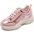 Air Zapatillas Hombre Deportiva Sneakers 2019 New Women's Shoes Laser Stitching Bright Face Small Thick-soled Old Sports