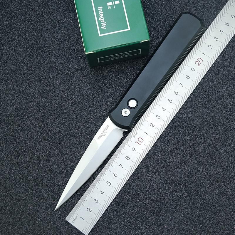 Protech 920 Automatic Tactical: 235mm Oversized Folder | CNC 6061-T6 Aluminum | Ultralight 110g