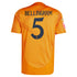 Real Madrid adidas 2024/25 Away Jude Bellingham Authentic T-shirt - Orange