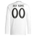 Real Madrid adidas 2024/25 Home Customized Long Sleeve Authentic T-shirt - White