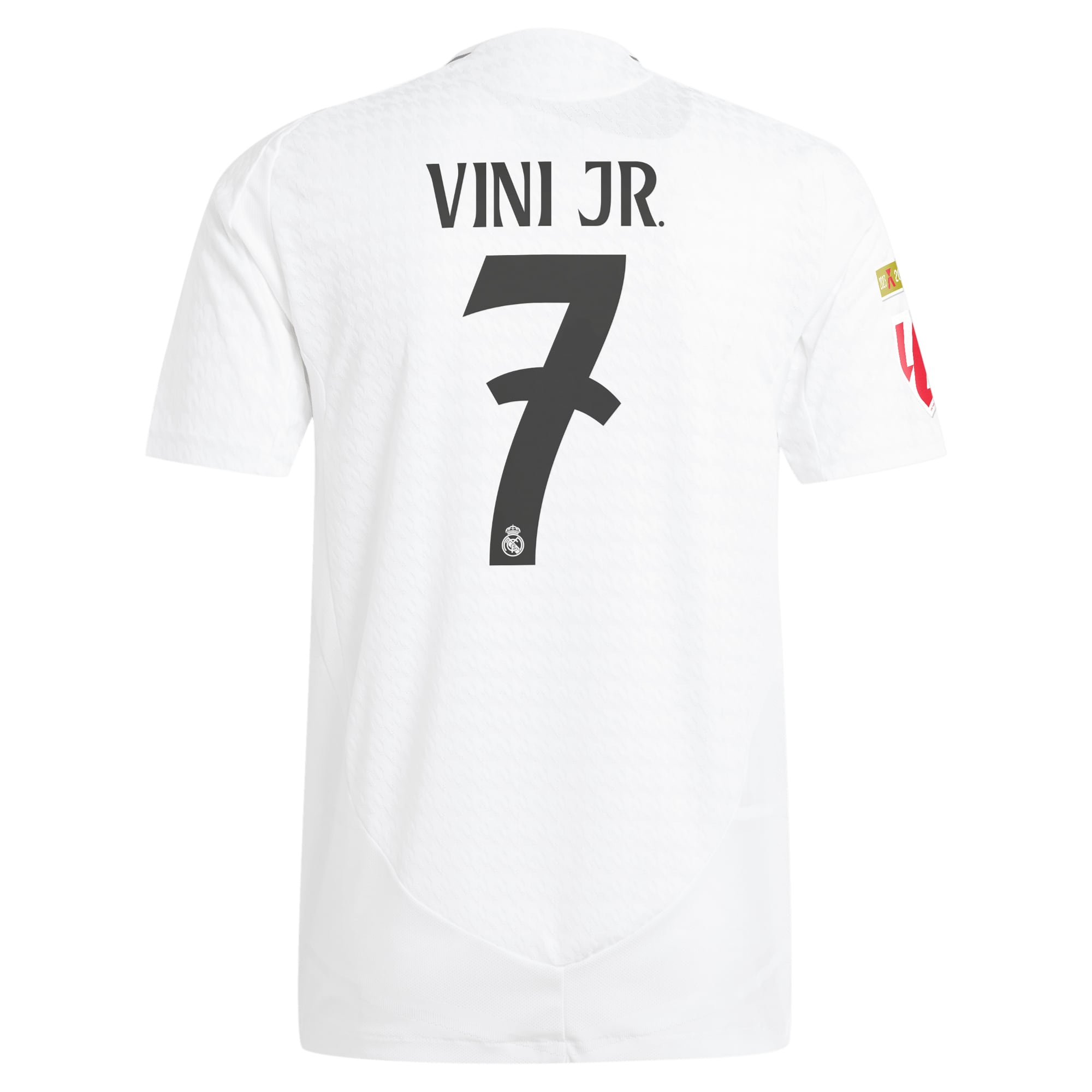Real Madrid adidas 2024/25 Home Vini Jr. 7 Player Authentic T-shirt - White