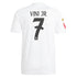 Real Madrid adidas 2024/25 Home Vini Jr. 7 Player Authentic T-shirt - White