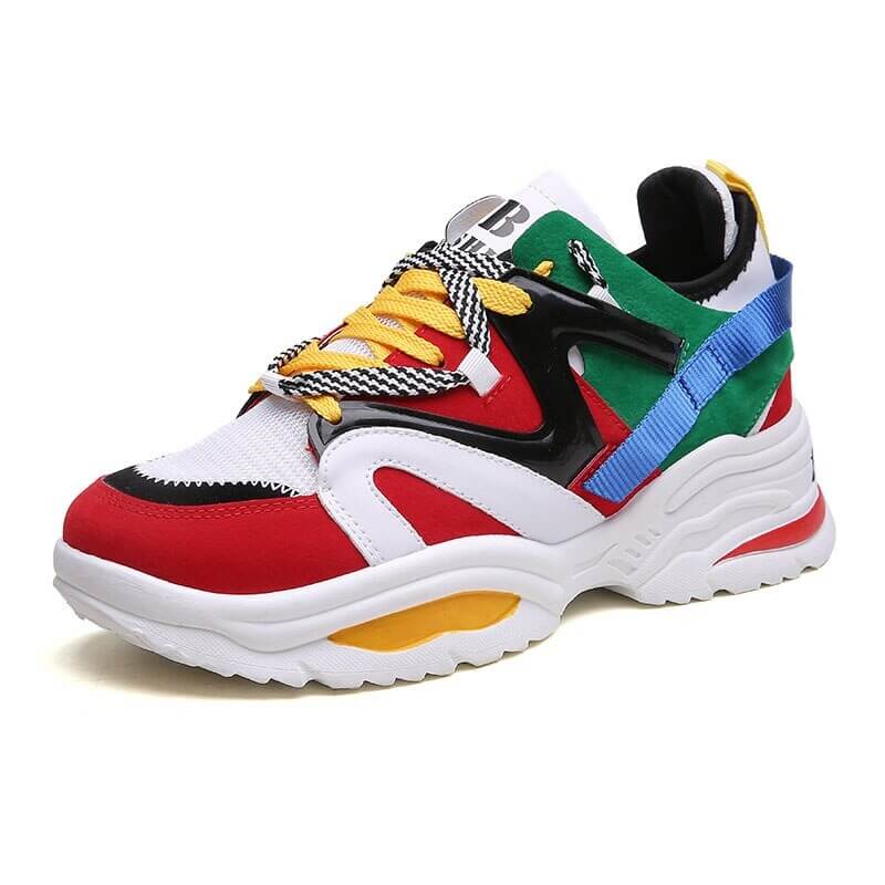 Autumn Vintage Sneakers Men Breathable Mesh Casual Shoes Men Comfortable Fashion Tenis Masculino Adulto Sneakers