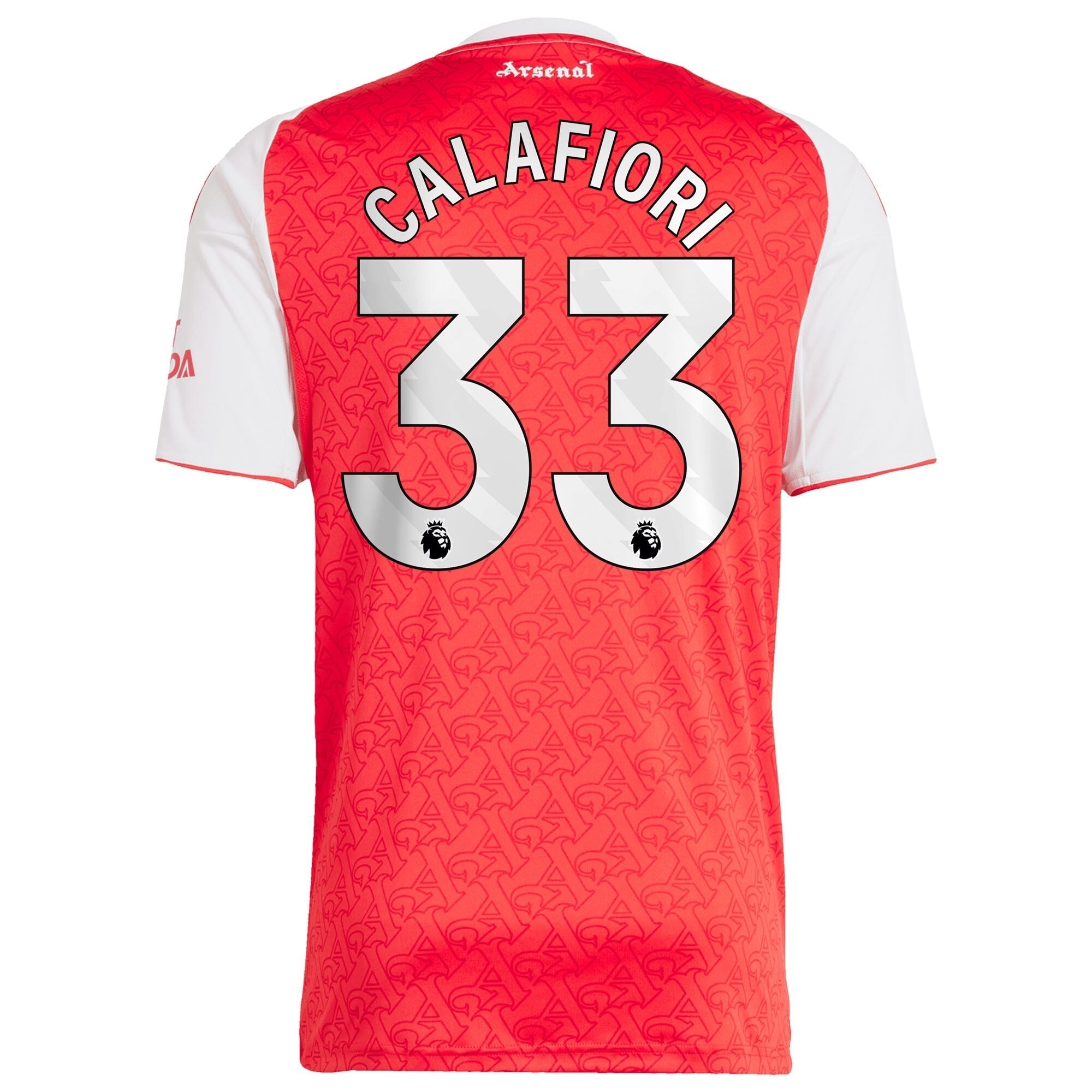 Riccardo Calafiori Arsenal Fan Edition Football Jersey | Shop Riccardo Calafiori Arsenal Soccer Shirt Online