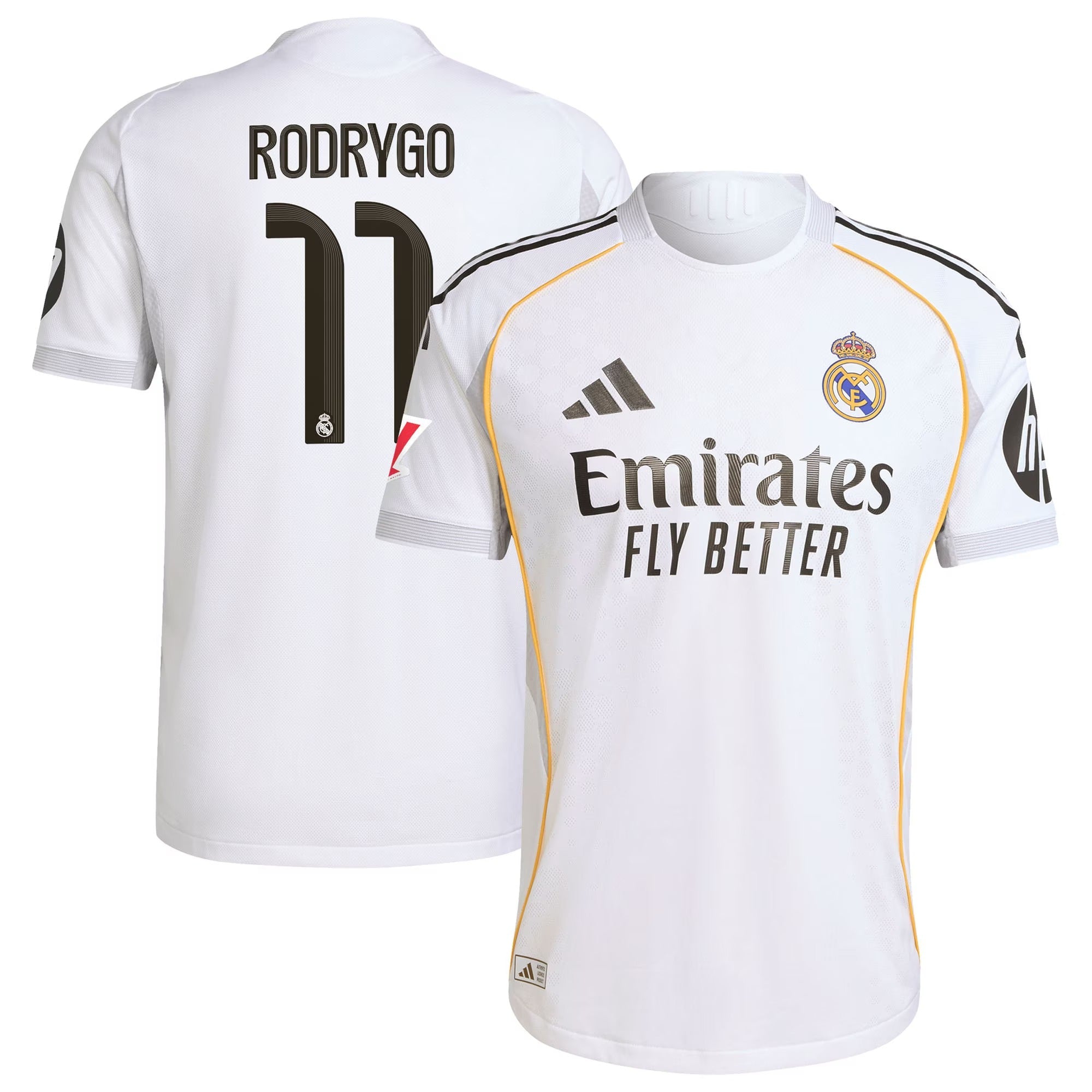 Rodrygo Real Madrid Fan Edition Football Jersey | Shop Rodrygo Real Madrid Soccer Shirt Online